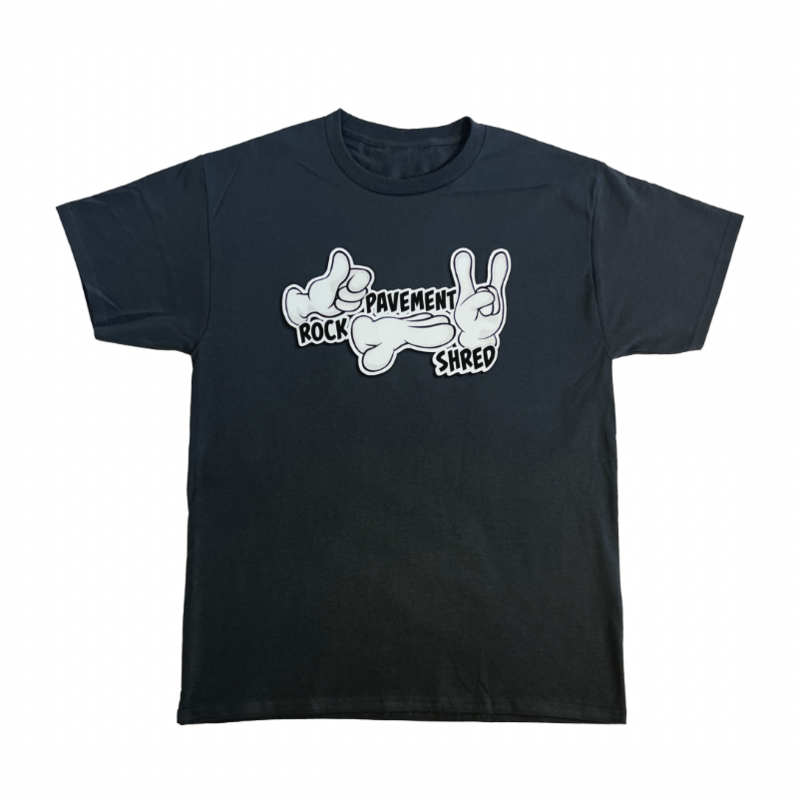 Rock Pavement Shred Tee Gray