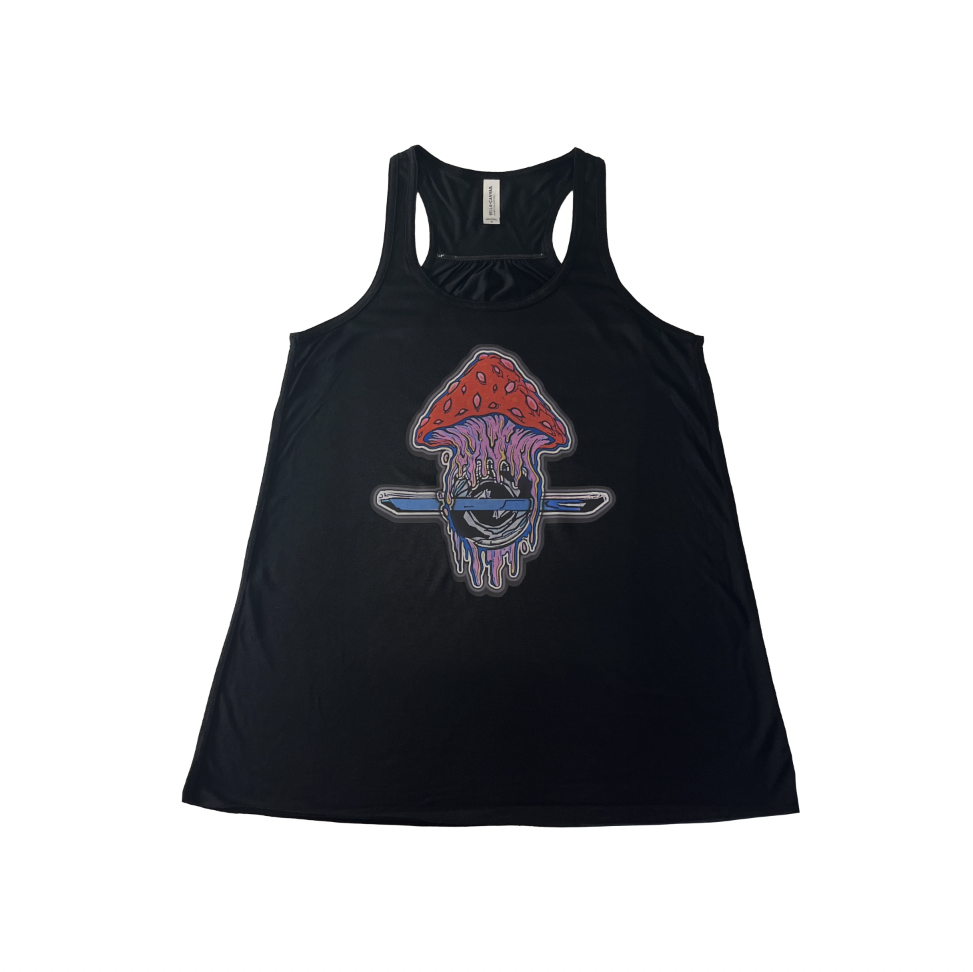 Mushroom in Motion Tank Black