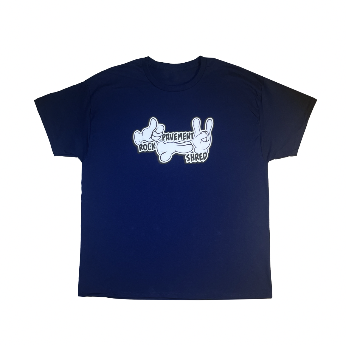 Rock Pavement Shred Tee Navy
