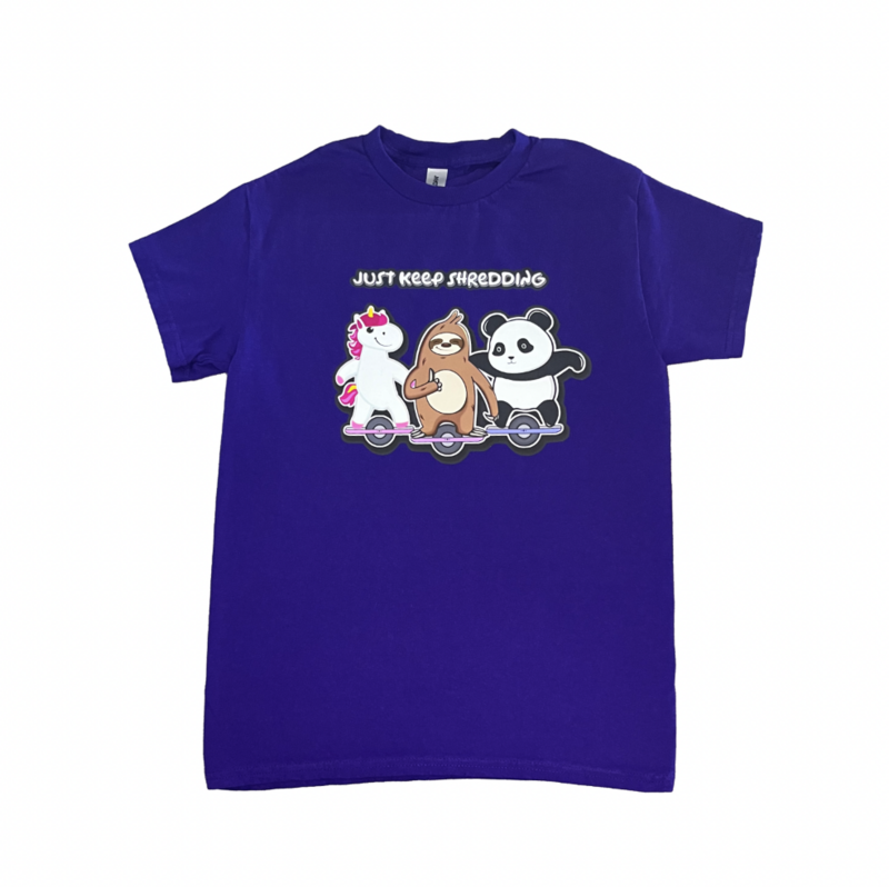 Keep Shredding Tee Purple