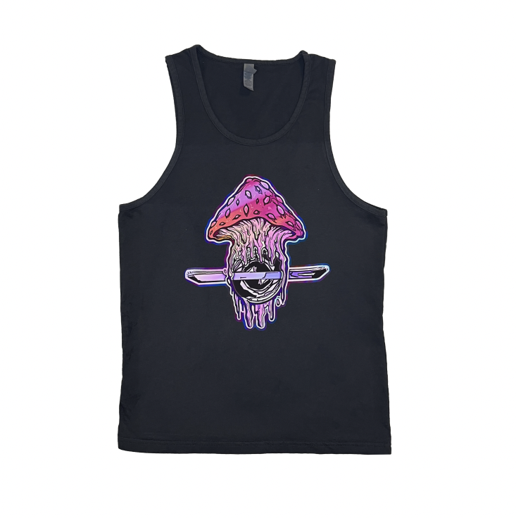 Mushroom in Motion Tank Gray