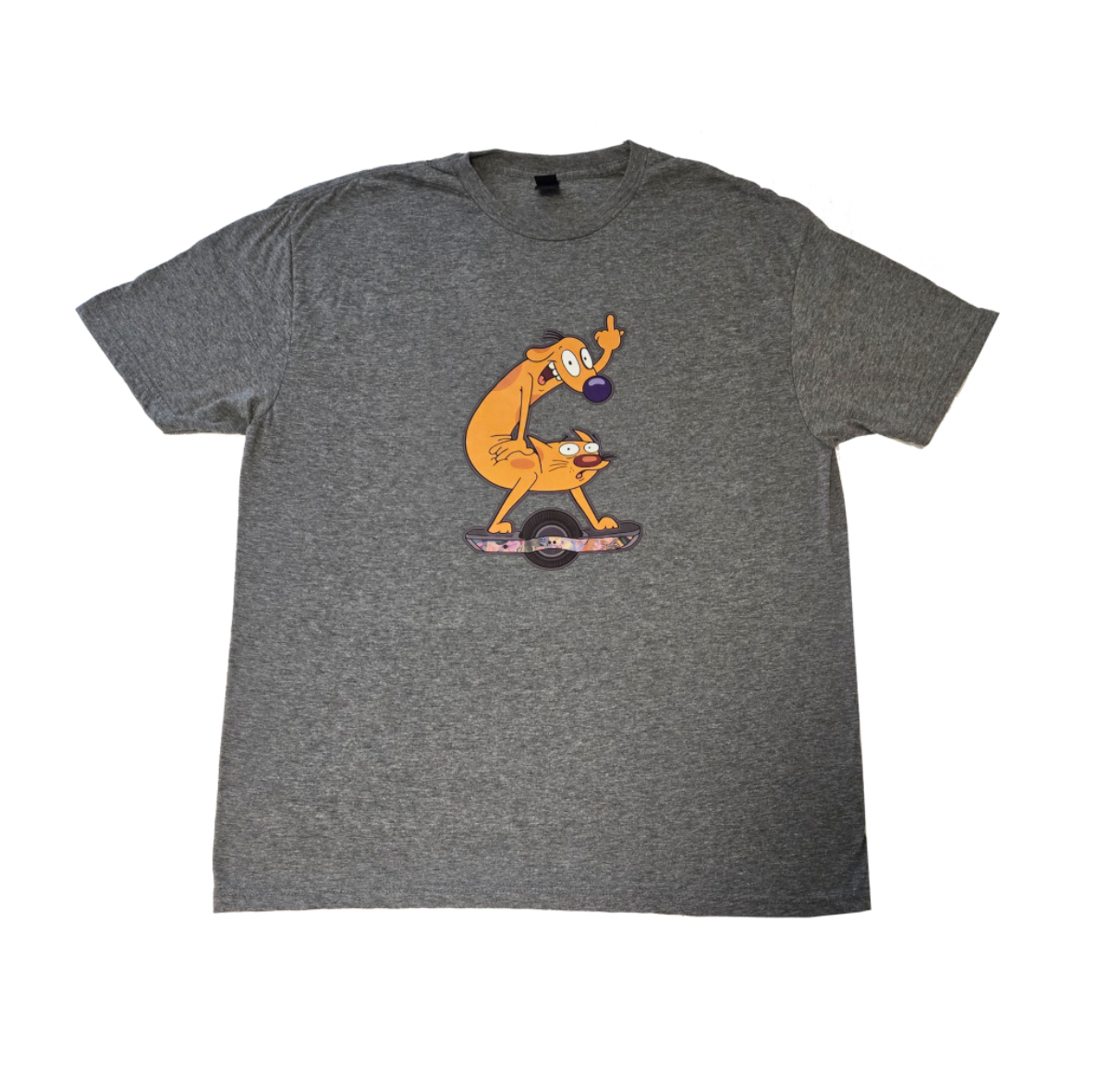 CatDog Tee Gray