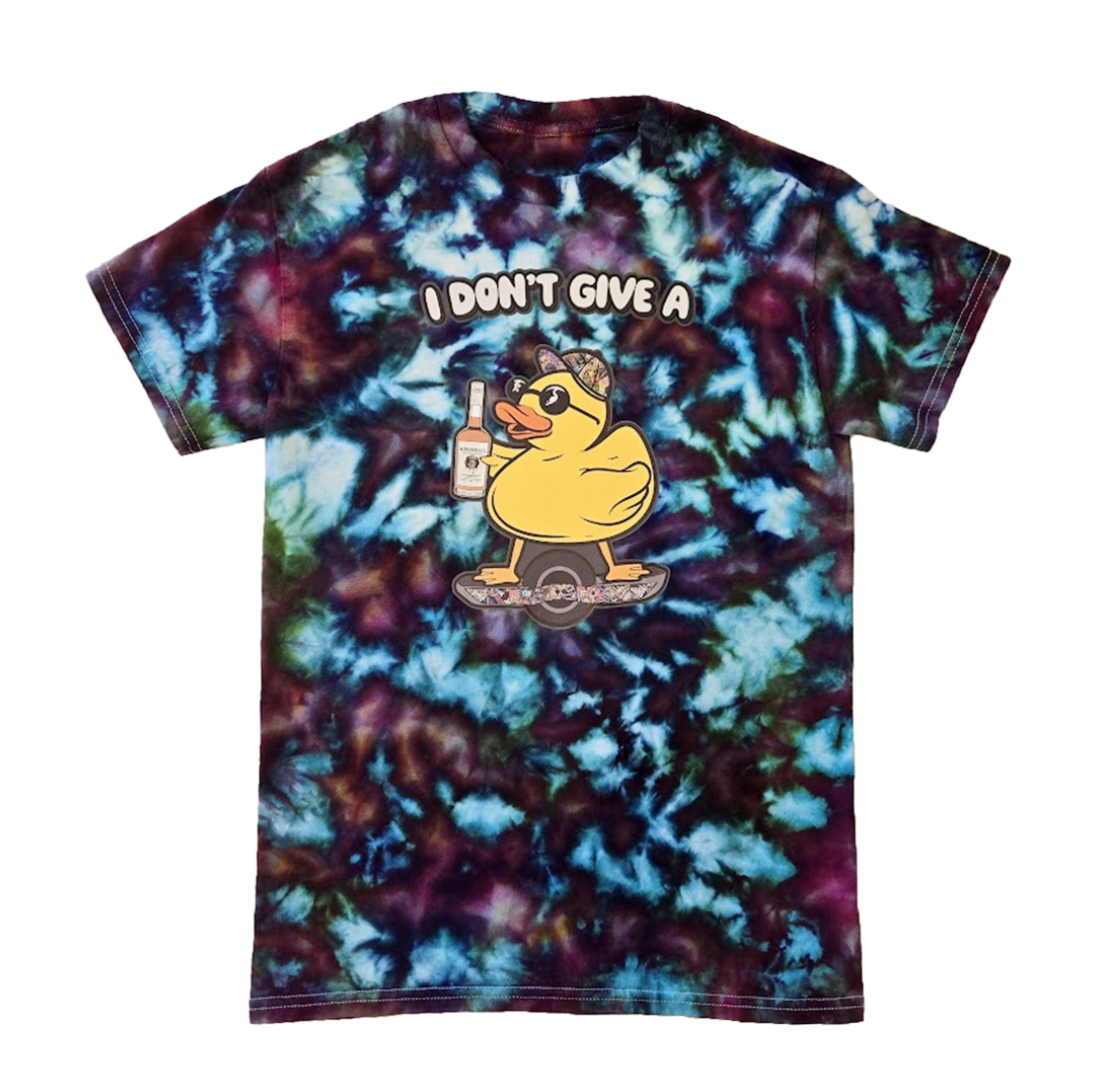 I Don&#39;t Give A Duck Tie Dye