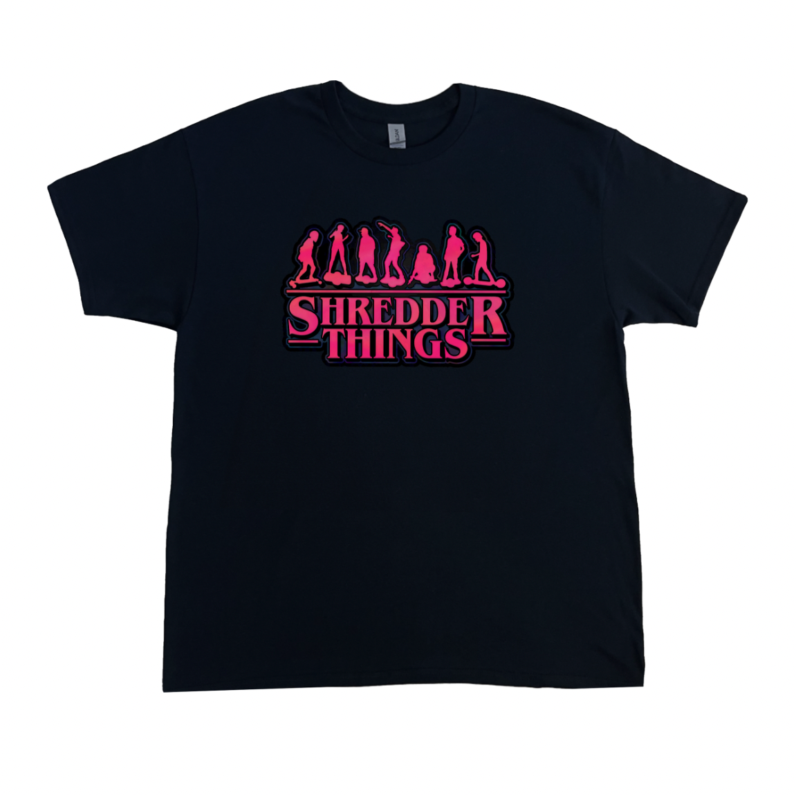 Shredder Things Tee Black