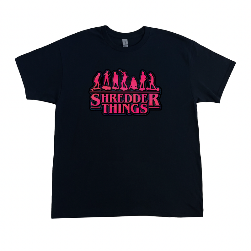 Shredder Things Tee Black