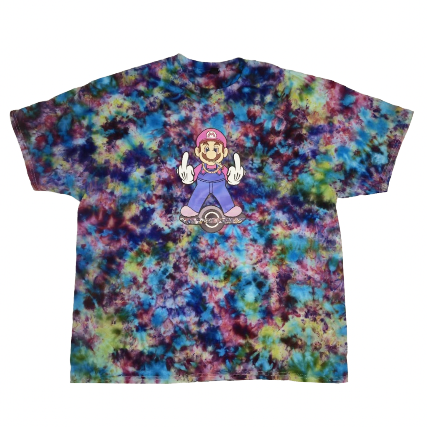 Stoned Mario Tie Dye