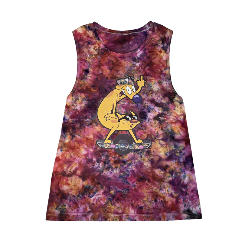 CatDog Tank Tie Dye