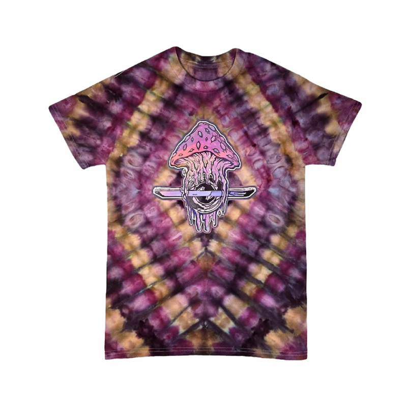 Mushroom in Motion Tie Dye