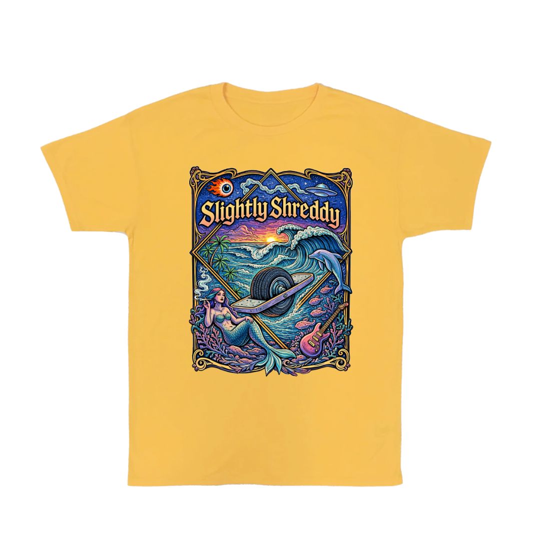 SLIGHTLY SHREDDY TEE