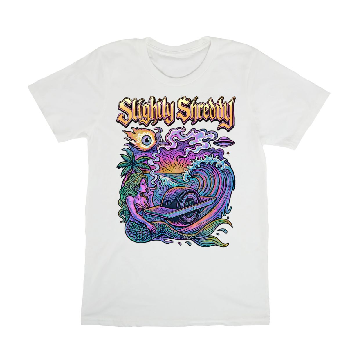 SLIGHTLY SHREDDY TEE