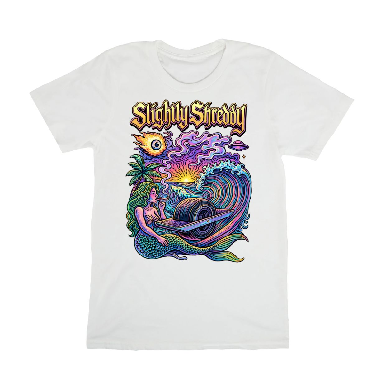 SLIGHTLY SHREDDY TEE