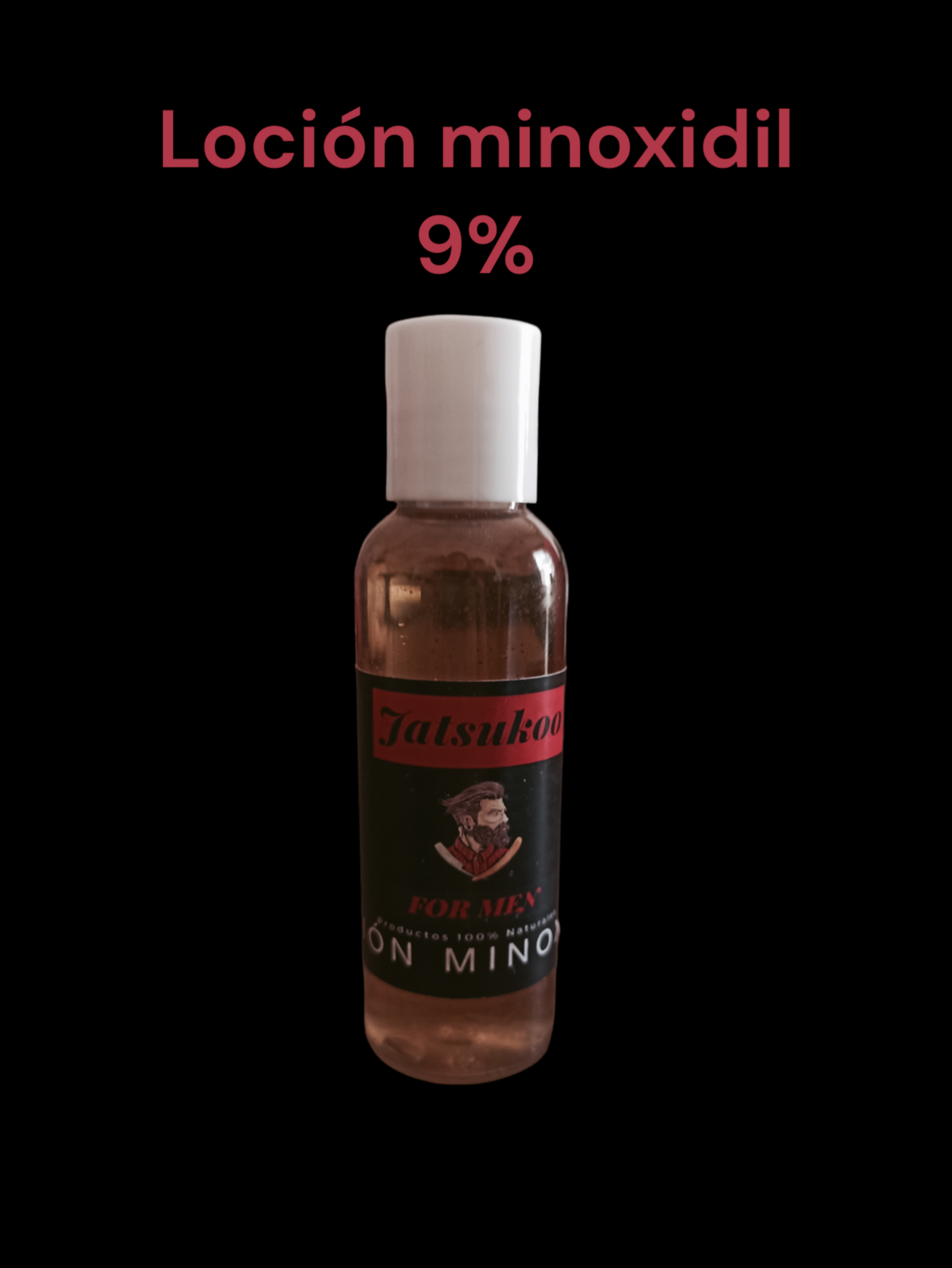Loción minoxidil  9%