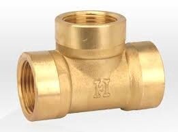 BRASS FEMALE TEE 1/4 BSP