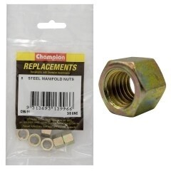 NUT M8 MANIFOLD 1.25 STD STEEL