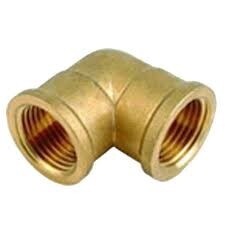 BRASS FEMALE 90 DEG ELBOW 1/2 BSP