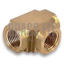 BRASS FEMALE TEE 1/2 BSP