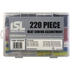 HEAT SHRINK 220PC SET 5-13MM x 45MM