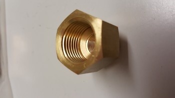 BRASS FEMALE RED. BUSH 1/2 X 1/4 BSP