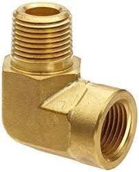 BRASS 90 DEG M/F ELBOW 3/8 BSP