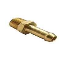 BRASS AIRLINE MALE CONNECT 3/8 HOSE X1/4 BSP
