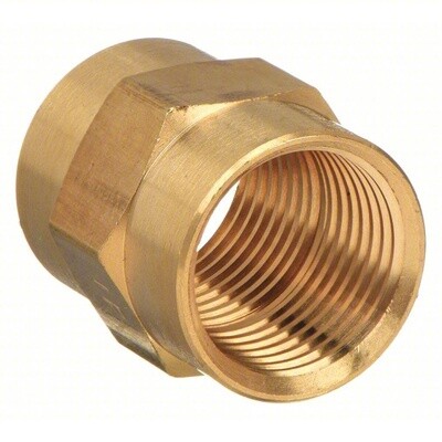 BRASS FEMALE HEX SOCKET 1/8 NPT