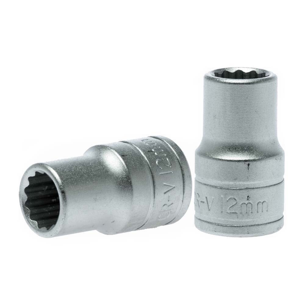 SOCKET 12X1/2DR REG 12PT SATA