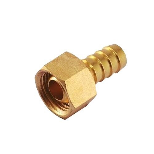 BRASS NUT AND TAIL ASSEMBLY 1/4 HOSE X 1/4 BSP