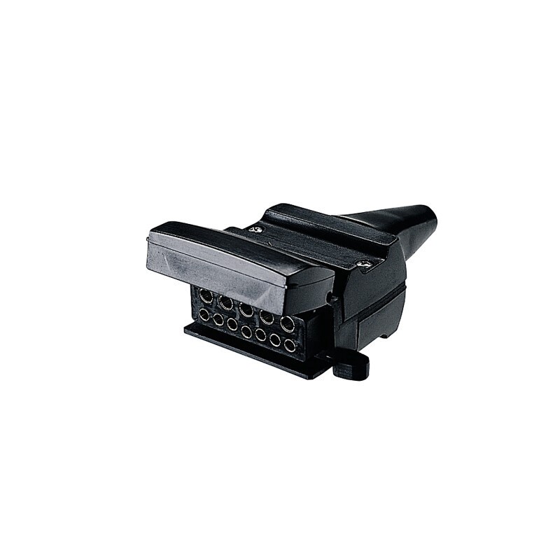 TRAILER PLUG 12PIN FLAT