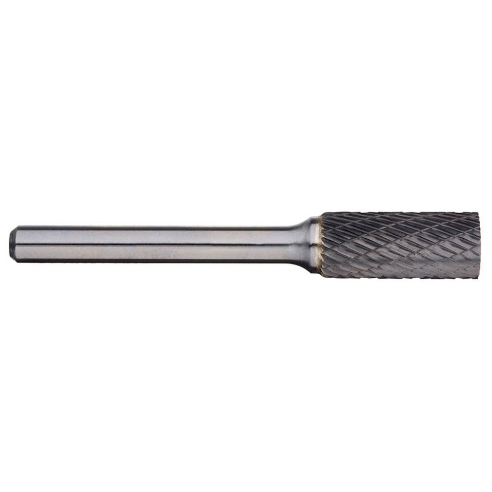 CARBIDE BURR CYLIND DOUBLE CUT 6MM SHANK