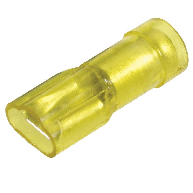 CABLE FEMALE BLADE TERMINAL YELLOW POLY