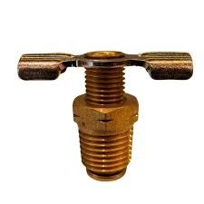 BRASS DRAIN COCK 3/8 BSP