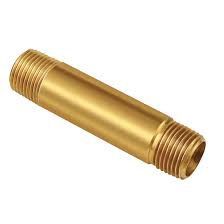 BRASS MALE LONG BARREL NIPPLE 1/2 BSP X 2.5 L