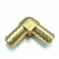 BRASS AIRLINE ELBOW 3/8 HOSE