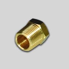 BRASS HEX PLUG HOLLOW 3/4 BSP