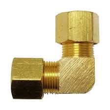 BRASS COMP UNION ELBOW 1/8 TUBE