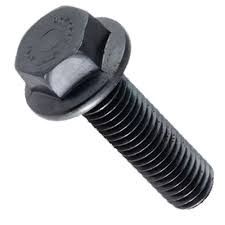 BOLT FLANGE HEAD NON-SERRATED M8X18 1.25 STD BLK