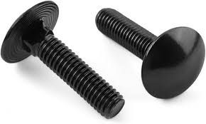 BOLT COACH M12X45 1.75 STD BLK 12.9