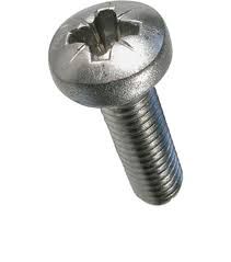 MACHINE SCREW NO6 UNC 32TPI PAN POZI SS304