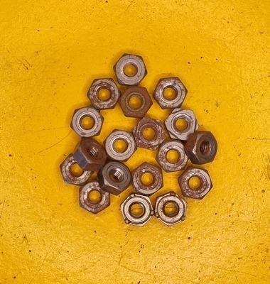 NUT M6 WELD NUT 3 POINT STEEL