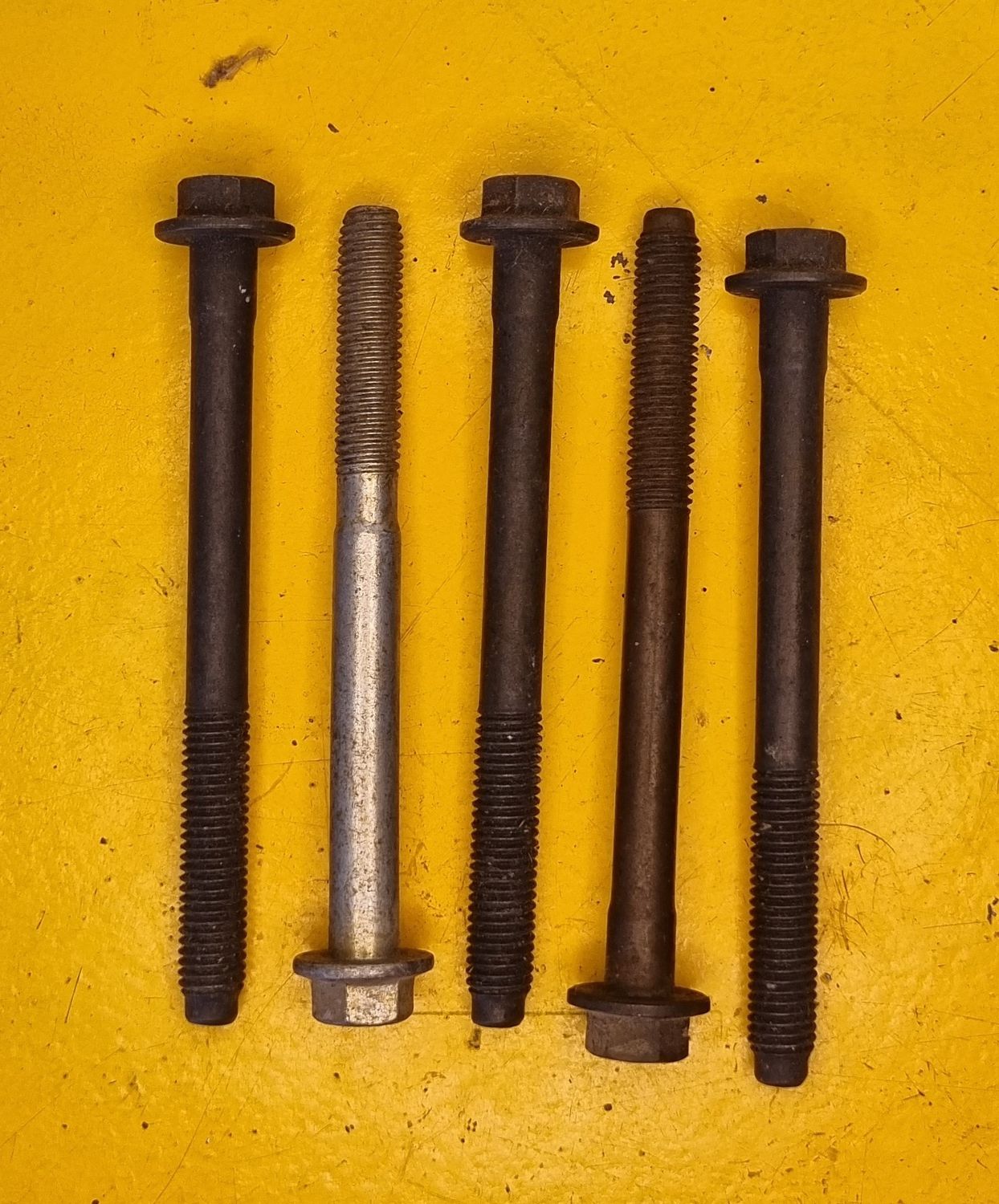 BOLT FLANGE HEAD NON-SERRATED M10X110 BLK 9.8 STEP SHANK