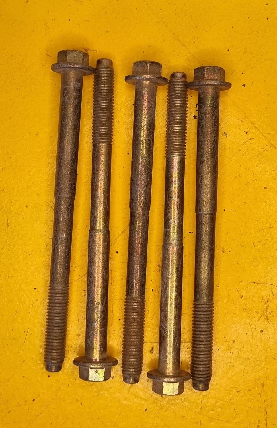 BOLT FLANGE HEAD NON-SERRATED M10X135 1.5 STD YZP 8.8