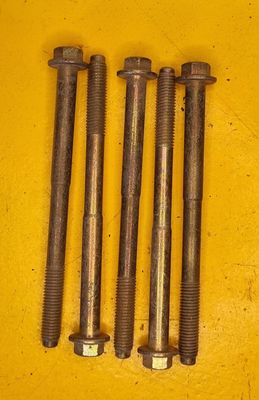 BOLT FLANGE HEAD NON-SERRATED M10X135 1.5 STD YZP 8.8