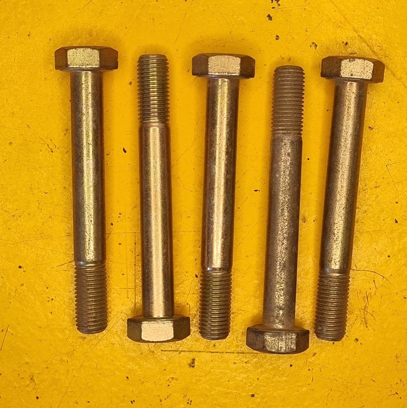 BOLT M10X80 1.25 FINE YZP 17MM HEAD