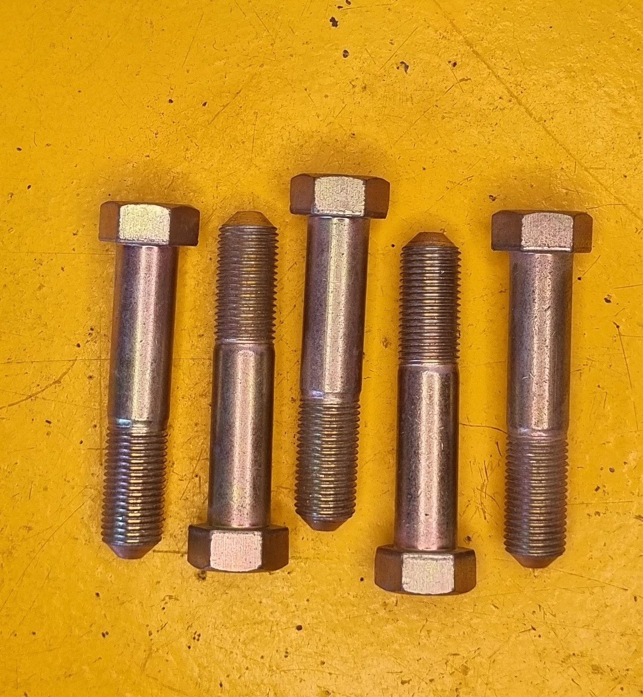 BOLT M12X55 1.25 EXTRA FINE YZP T55 HEAD