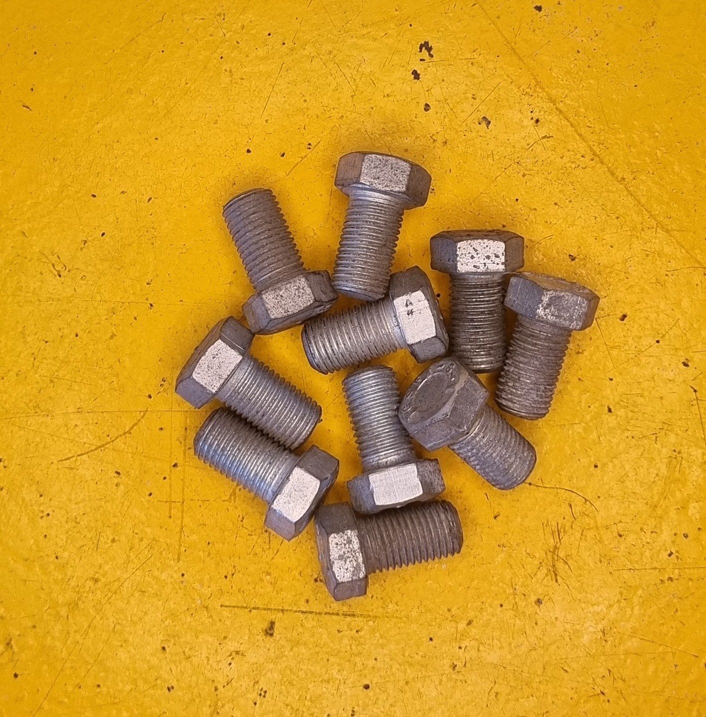 BOLT 7/16X3/4 UNF GR5 BRITISH MADE ZINC