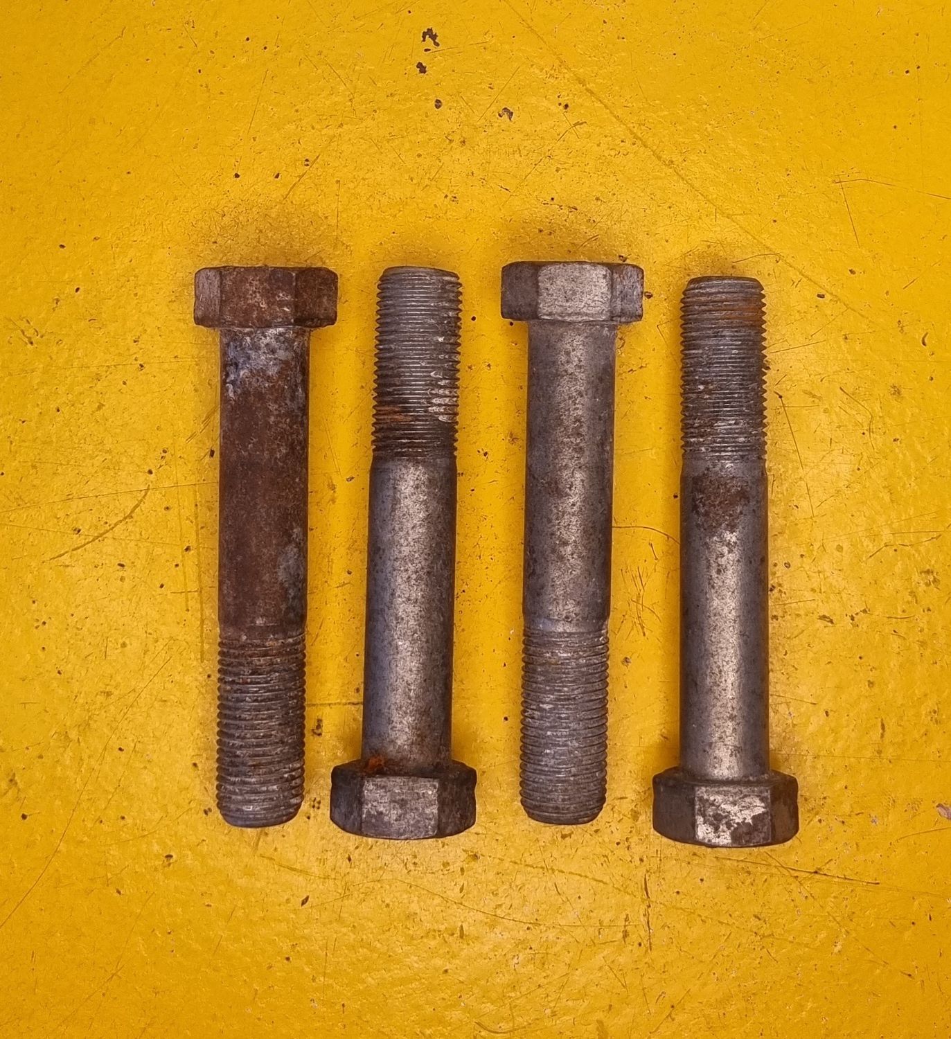 BOLT 9/16X3.1/4 UNF ZINC BRITISH MADE