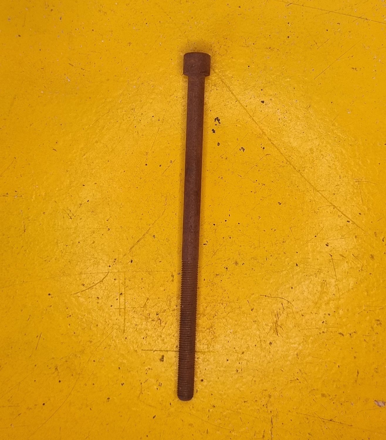 BOLT 5/16X6 UNF SPRING CENTRE BLK