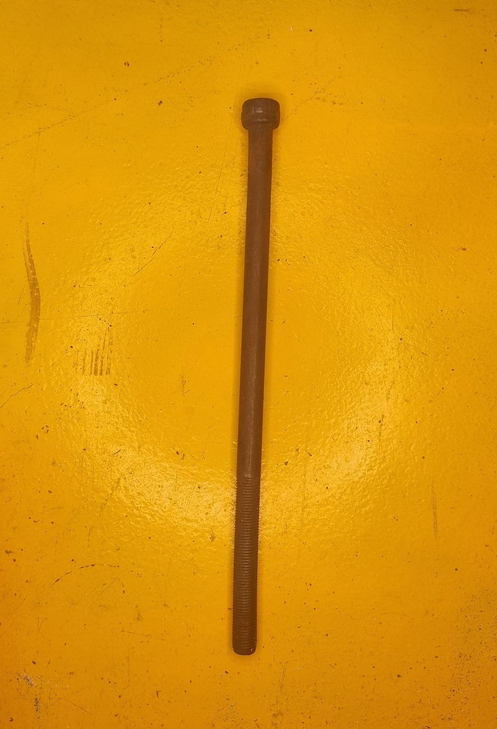 BOLT 3/8X8 UNF SPRING CENTRE BLK