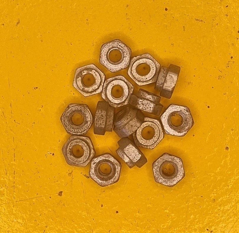 NUT 3/16 UNF CONELOCK NUT (DISTORTED) STEEL