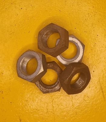 NUT 3/4 UNF HALF STEEL